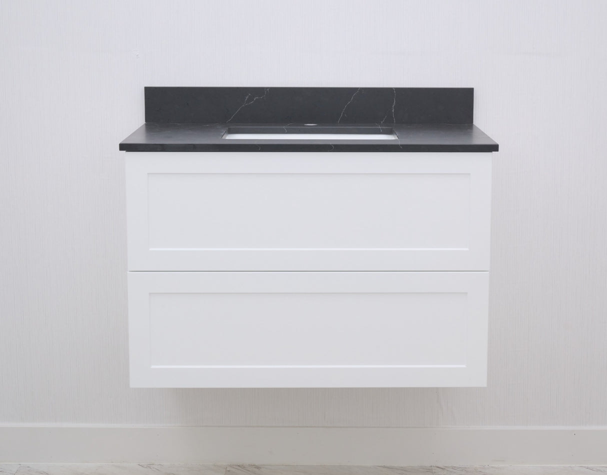 Gunner 36" Wall Mount Shaker Door Bathroom Vanity