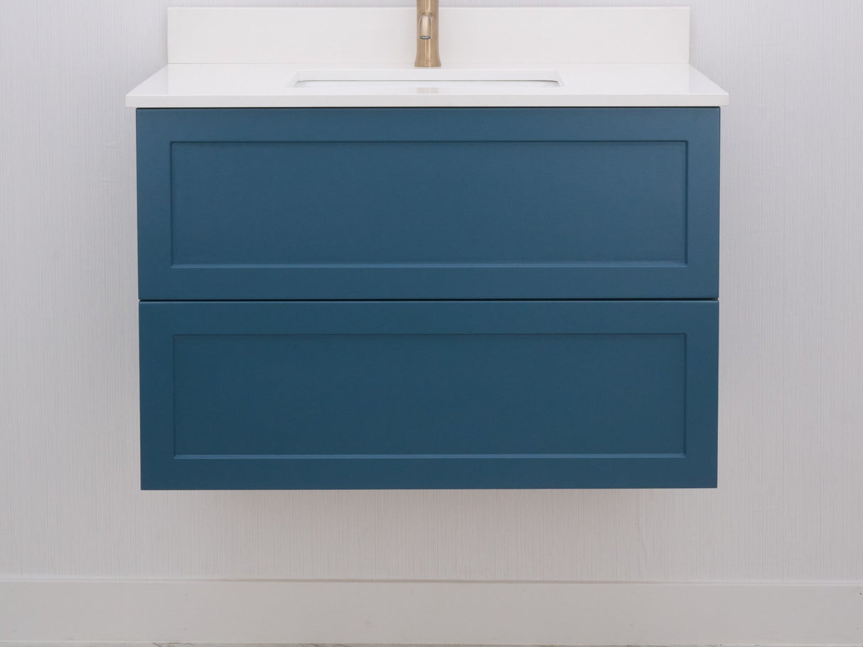 Gunner 36" Wall Mount Shaker Door Bathroom Vanity