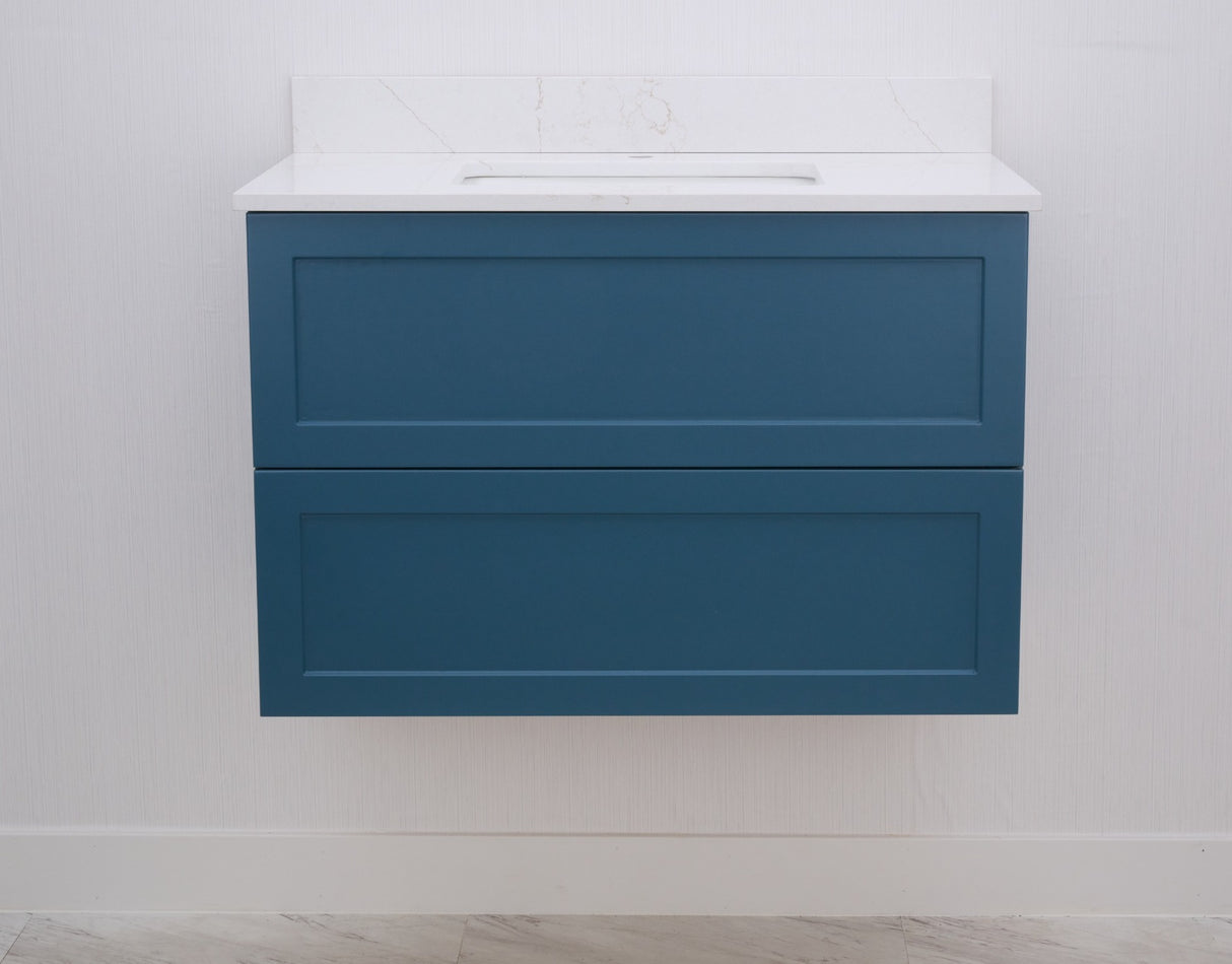Gunner 36" Wall Mount Shaker Door Bathroom Vanity