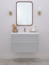 Gunner 36" Wall Mount Shaker Door Bathroom Vanity