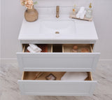 Gunner 36" Wall Mount Shaker Door Bathroom Vanity