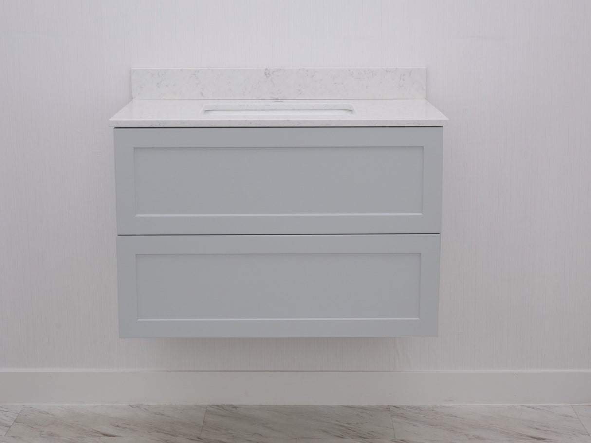 Gunner 36" Wall Mount Shaker Door Bathroom Vanity