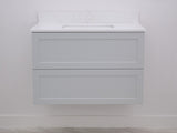 Gunner 36" Wall Mount Shaker Door Bathroom Vanity