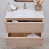 Gunner 36" Wall Mount Shaker Door Bathroom Vanity