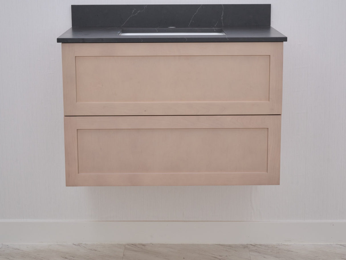 Gunner 36" Wall Mount Shaker Door Bathroom Vanity