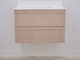 Gunner 36" Wall Mount Shaker Door Bathroom Vanity