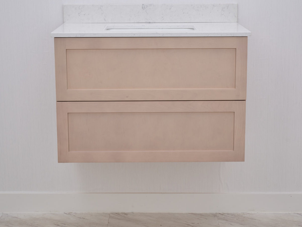 Gunner 36" Wall Mount Shaker Door Bathroom Vanity