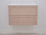 Gunner 36" Wall Mount Shaker Door Bathroom Vanity