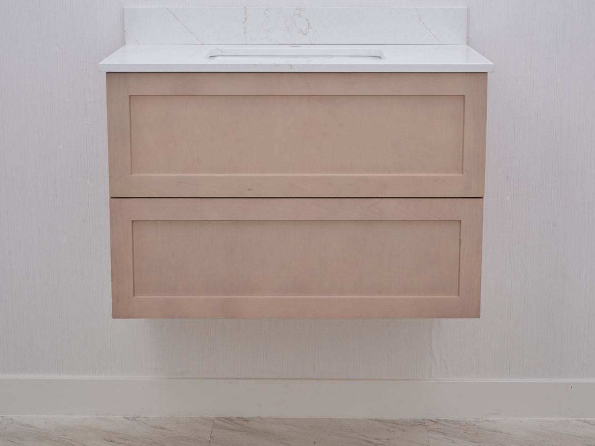 Gunner 36" Wall Mount Shaker Door Bathroom Vanity