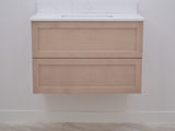 Gunner 36" Wall Mount Shaker Door Bathroom Vanity