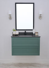 Gunner 36" Wall Mount Shaker Door Bathroom Vanity