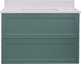 Gunner 36" Wall Mount Shaker Door Bathroom Vanity