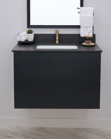 Gunner 36" Wall Mount Slab Door Bathroom Vanity