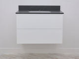Gunner 36" Wall Mount Slab Door Bathroom Vanity