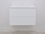 Gunner 36" Wall Mount Slab Door Bathroom Vanity