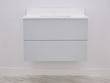 Gunner 36" Wall Mount Slab Door Bathroom Vanity