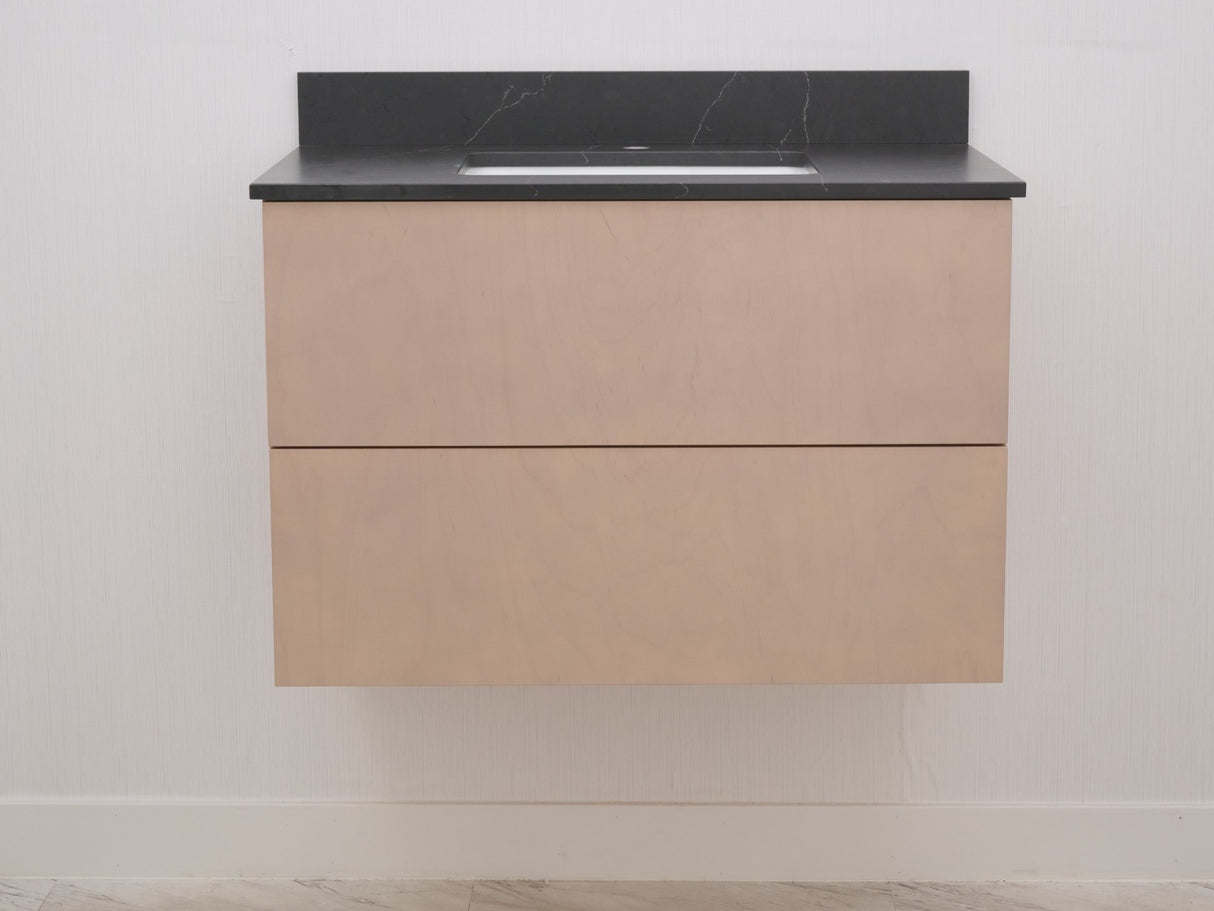 Gunner 36" Wall Mount Slab Door Bathroom Vanity