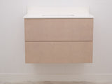 Gunner 36" Wall Mount Slab Door Bathroom Vanity