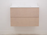 Gunner 36" Wall Mount Slab Door Bathroom Vanity