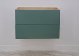 Gunner 36" Wall Mount Slab Door Bathroom Vanity