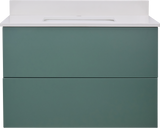 Gunner 36" Wall Mount Slab Door Bathroom Vanity