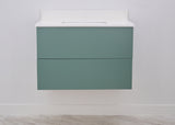 Gunner 36" Wall Mount Slab Door Bathroom Vanity