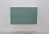Gunner 36" Wall Mount Slab Door Bathroom Vanity