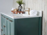 61" Double Bowl Quartz Vanity Top