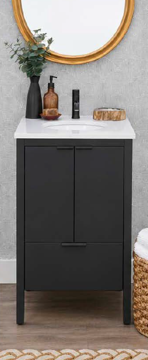 Hanleigh 24" Slab Door Bathroom Vantiy