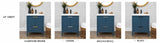 Hanleigh 24" Slab Door Bathroom Vantiy