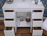 Hanleigh 48" Slab Door Bathroom Vanity