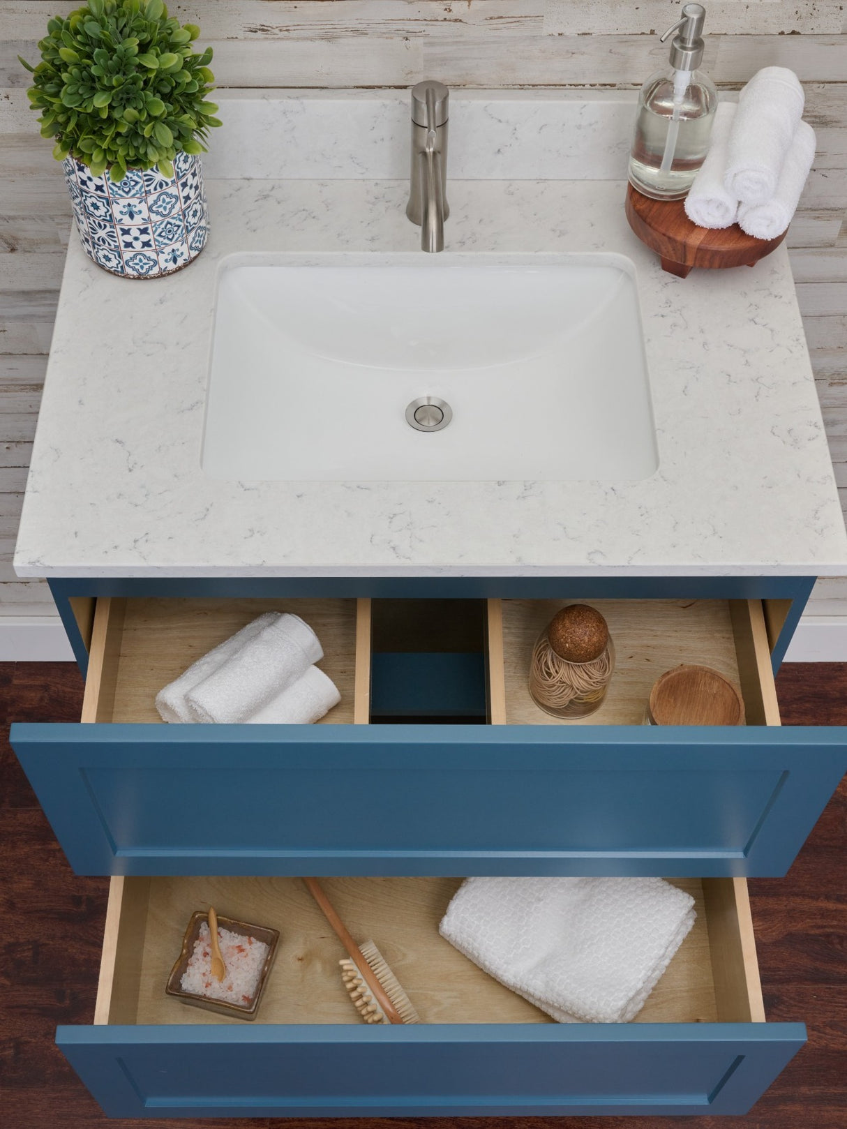 Gunner 36" Wall Mount Shaker Door Bathroom Vanity