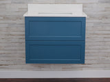 Gunner 30" Wall Mount Shaker Door Bathroom Vanity