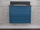 Gunner 30" Wall Mount Shaker Door Bathroom Vanity
