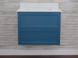 Gunner 30" Wall Mount Shaker Door Bathroom Vanity
