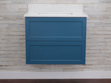 Gunner 30" Wall Mount Shaker Door Bathroom Vanity