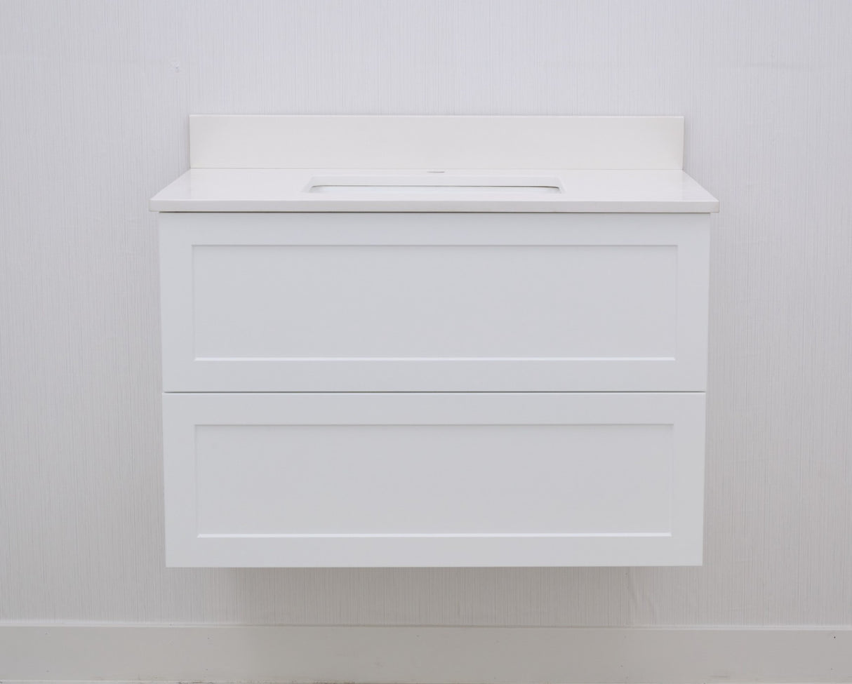 Gunner 36" Wall Mount Shaker Door Bathroom Vanity