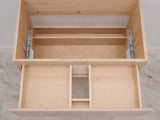 Gunner 36" Wall Mount Shaker Door Bathroom Vanity