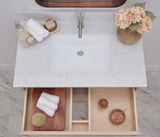 Gunner 36" Wall Mount Slab Door Bathroom Vanity