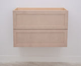 Gunner 36" Wall Mount Slab Door Bathroom Vanity